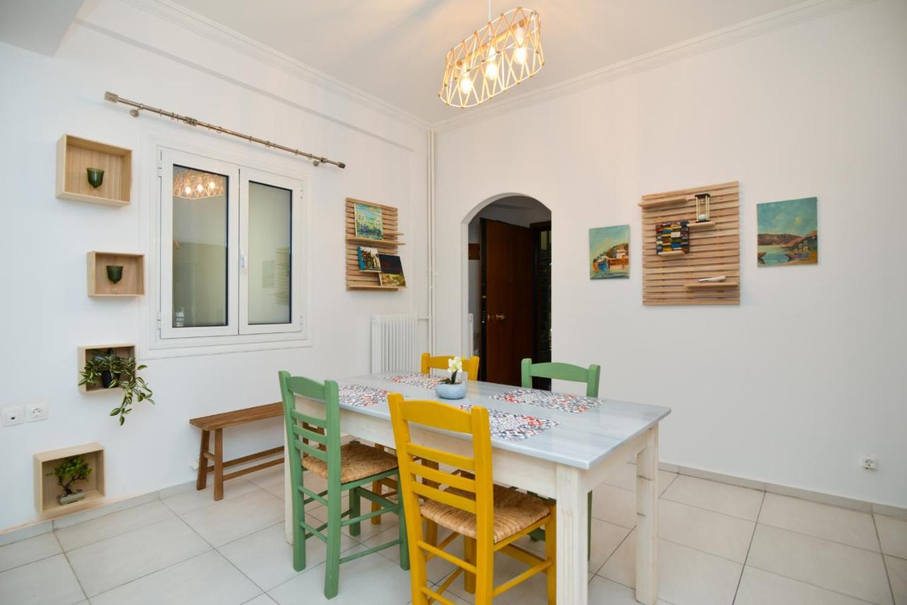 Athens Stylish Next To Acropolis, Metro Stop Fix المظهر الخارجي الصورة