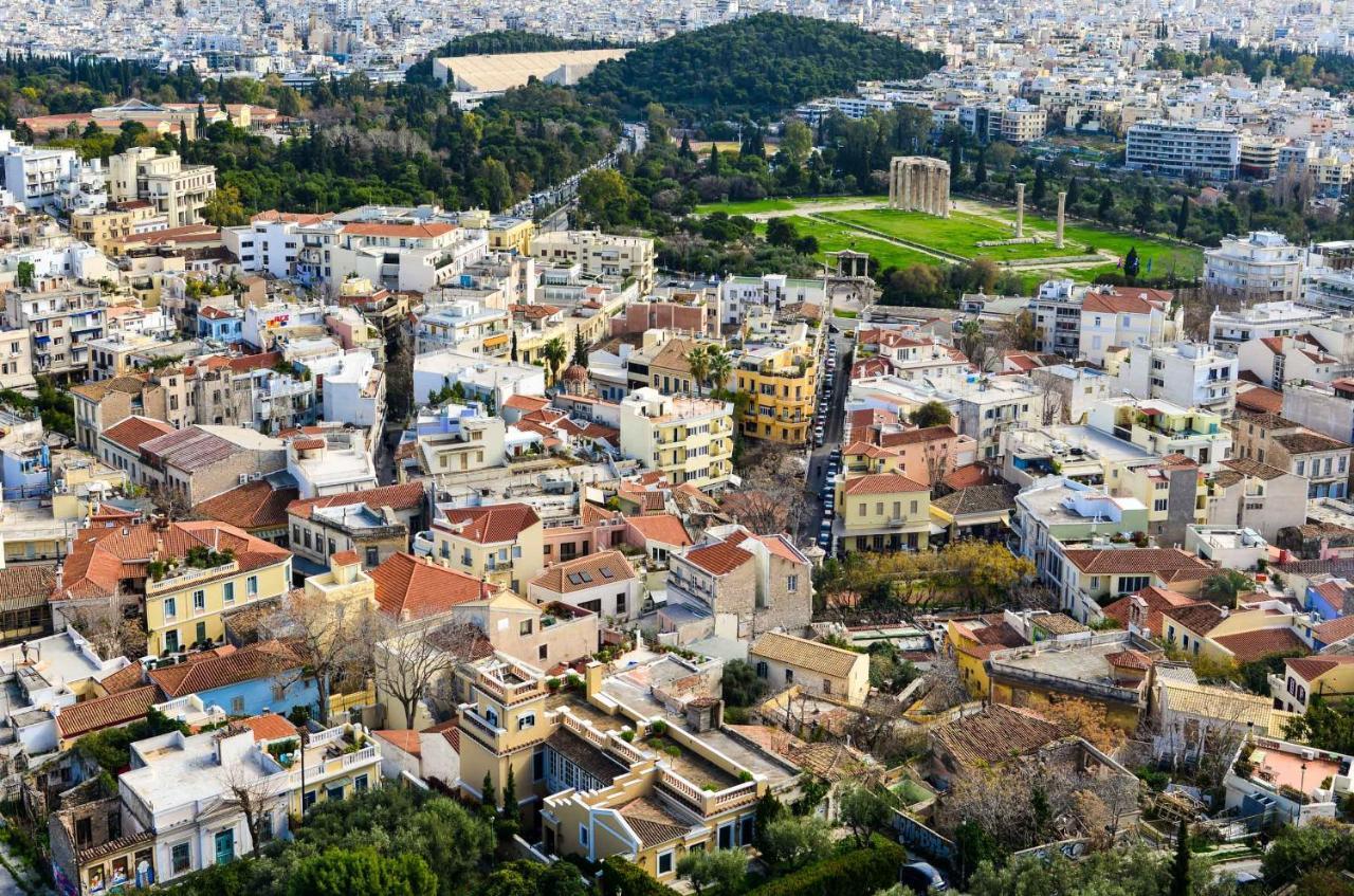 Athens Stylish Next To Acropolis, Metro Stop Fix المظهر الخارجي الصورة