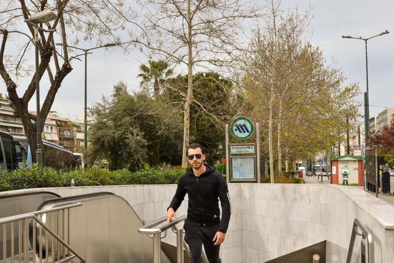 Athens Stylish Next To Acropolis, Metro Stop Fix المظهر الخارجي الصورة